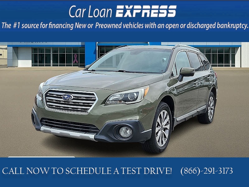 Used 2017  Subaru Outback 4d SUV 2&period;5i Touring at CarloanExpress&period;Com near Hampton&comma; VA