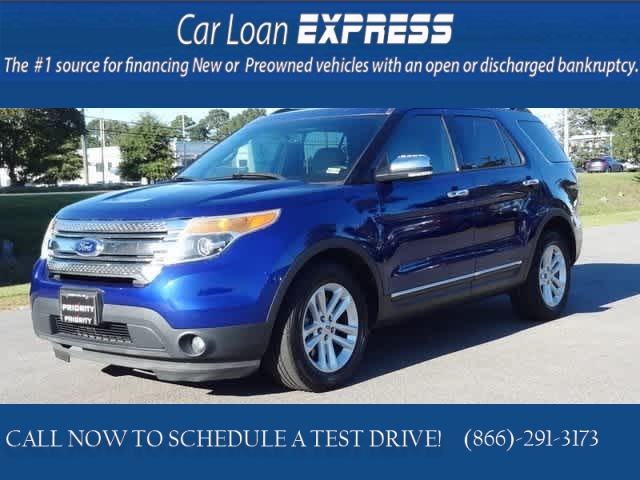 Used 2014  Ford Explorer 4d SUV FWD XLT at CarloanExpress.Com near Hampton, VA