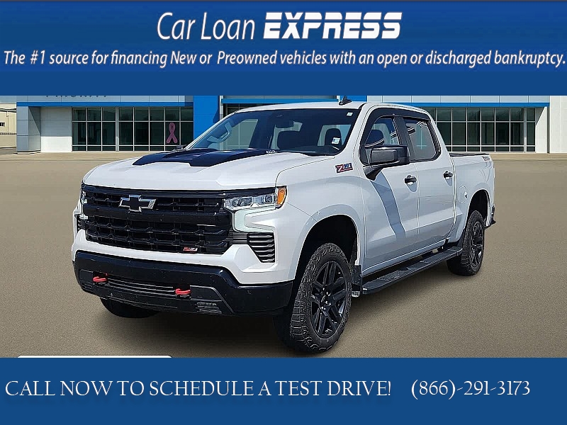 Used 2022  Chevrolet Silverado 1500 4WD Crew Cab 147" LT Trail Boss at CarloanExpress&period;Com near Hampton&comma; VA