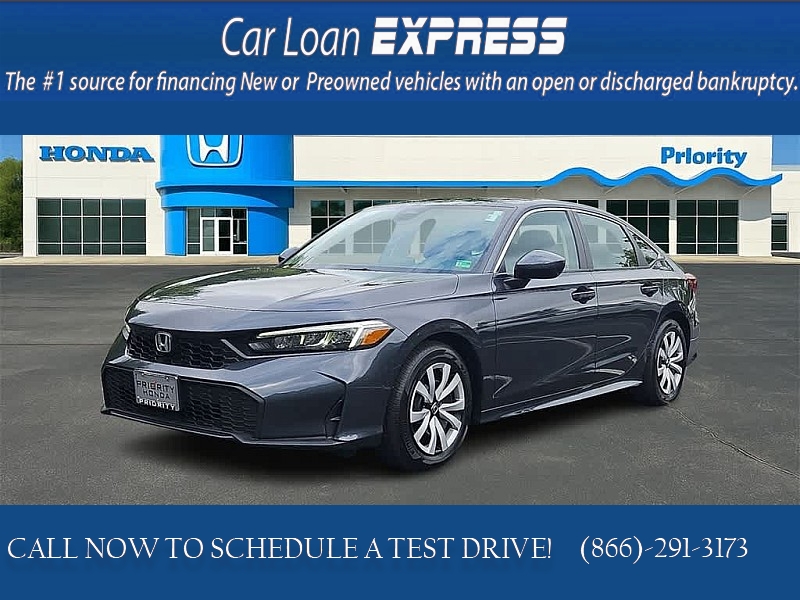 Used 2025  Honda Civic Sedan LX CVT at CarloanExpress.Com near Hampton, VA