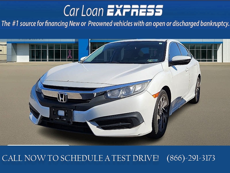Used 2017  Honda Civic Sedan 4d EX at CarloanExpress&period;Com near Hampton&comma; VA