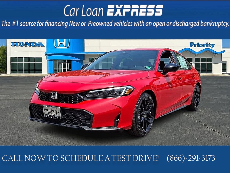 New 2025  Honda Civic Hatchback Sport CVT at CarloanExpress.Com near Hampton, VA