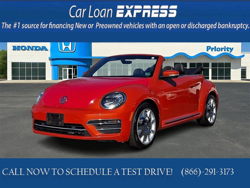 Used 2017  Volkswagen Beetle Convertible Auto at CarloanExpress.Com near Hampton, VA