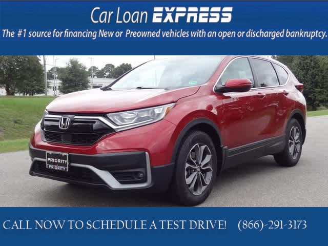 Used 2020  Honda CR-V 4d SUV FWD EX-L at CarloanExpress.Com near Hampton, VA