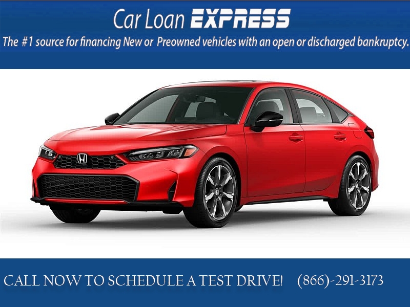 Used 2025  Honda Civic Hatchback Hybrid Sport Touring CVT at CarloanExpress&period;Com near Hampton&comma; VA