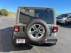 Used 2021  Jeep Wrangler Unlimited Sahara 4x4 at Keenan's Cherryland near Holmen&comma; WI