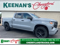 Used 2024  Chevrolet Silverado 1500 4WD Crew Cab 147" Custom at Keenan's Cherryland near Holmen&comma; WI