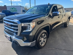 Used 2021  GMC Sierra 1500 4WD Crew Cab 157" SLE at Keenan's Cherryland near Holmen&comma; WI