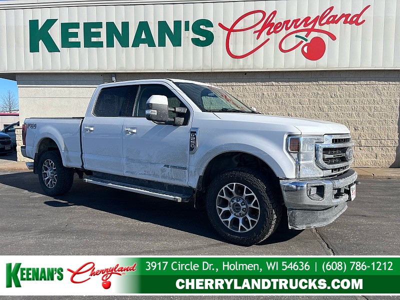 Used 2021  Ford Super Duty F-250 4WD LARIAT Crew Cab SRW 6&period;75' Box at Keenan's Cherryland near Holmen&comma; WI