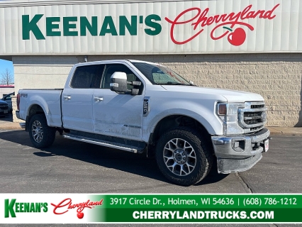 Used 2021 Ford Super Duty F-250 4WD LARIAT Crew Cab SRW 6.75' Box at Keenan's Cherryland near Holmen, WI