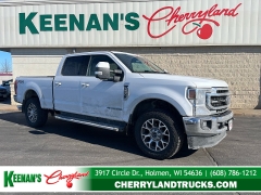 Used 2021  Ford Super Duty F-250 4WD LARIAT Crew Cab SRW 6&period;75' Box at Keenan's Cherryland near Holmen&comma; WI