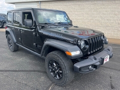 Used 2021  Jeep Wrangler Unlimited Willys 4x4 at Keenan's Cherryland near Holmen&comma; WI