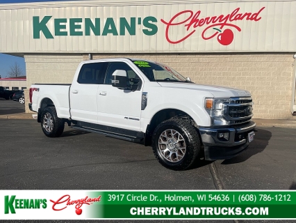 Used 2021 Ford Super Duty F-250 4WD LARIAT Crew Cab SRW 6.75' Box at Keenan's Cherryland near Holmen, WI