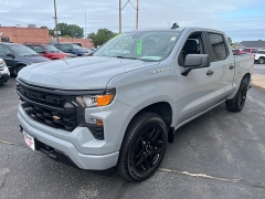 Used 2024  Chevrolet Silverado 1500 4WD Crew Cab 147" Custom at Keenan's Cherryland near Holmen&comma; WI