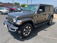 Used 2021 Jeep Wrangler Unlimited Sahara 4x4 at Keenan's Cherryland near Holmen, WI