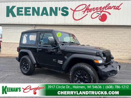 Used 2020 Jeep Wrangler 2d SUV 4WD Sport at Keenan's Cherryland near Holmen, WI