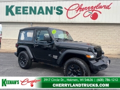 Used 2020  Jeep Wrangler 2d SUV 4WD Sport at Keenan's Cherryland near Holmen&comma; WI