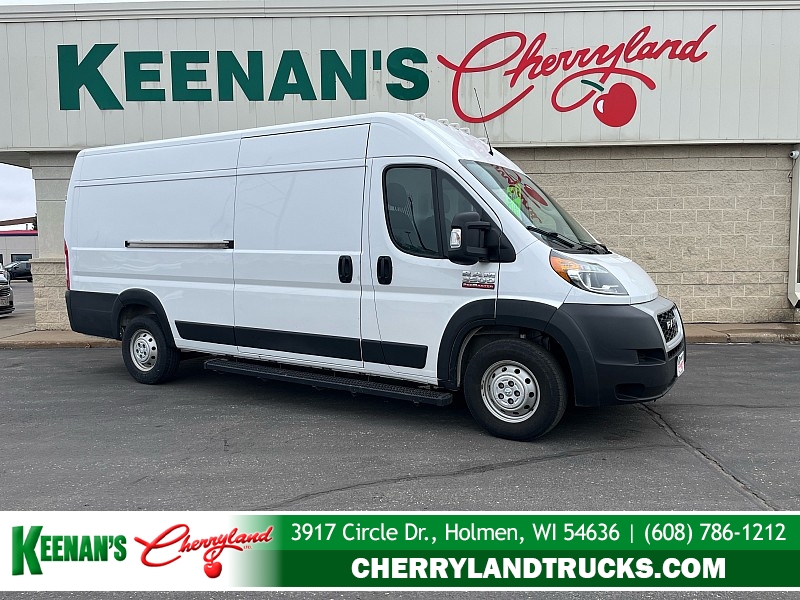 Used 2021  Ram ProMaster Cargo Van 3500 High Roof 159" WB EXT at Keenan's Cherryland near Holmen&comma; WI
