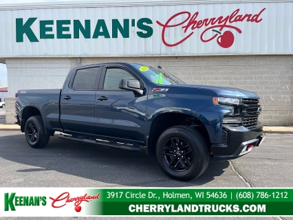 Used 2020 Chevrolet Silverado 1500 4WD Crew Cab LT Trail Boss at Keenan's Cherryland near Holmen, WI