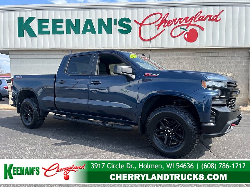 Used 2020  Chevrolet Silverado 1500 4WD Crew Cab LT Trail Boss at Keenan's Cherryland near Holmen&comma; WI