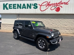 Used 2021 Jeep Wrangler Unlimited Sahara 4x4 at Keenan's Cherryland near Holmen, WI