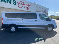 Used 2022 Ford Transit Passenger Wagon T-350 148" Low Roof XLT RWD at Keenan's Cherryland near Holmen, WI
