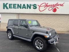  2020 Jeep Wrangler Unlimited 4d SUV 4WD Sahara at Keenan's Cherryland near Holmen, WI