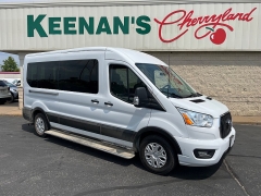 Used 2021 Ford Transit Passenger Wagon T-350 148" Med Roof XLT RWD at Keenan's Cherryland near Holmen, WI