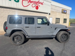Used 2021  Jeep Wrangler Unlimited Sahara 4x4 at Keenan's Cherryland near Holmen&comma; WI