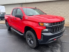Used 2019  Chevrolet Silverado 1500 4WD Double Cab Custom Trail Boss at Keenan's Cherryland near Holmen, WI