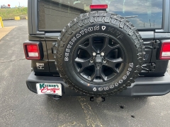 Used 2021  Jeep Wrangler Unlimited Willys 4x4 at Keenan's Cherryland near Holmen&comma; WI