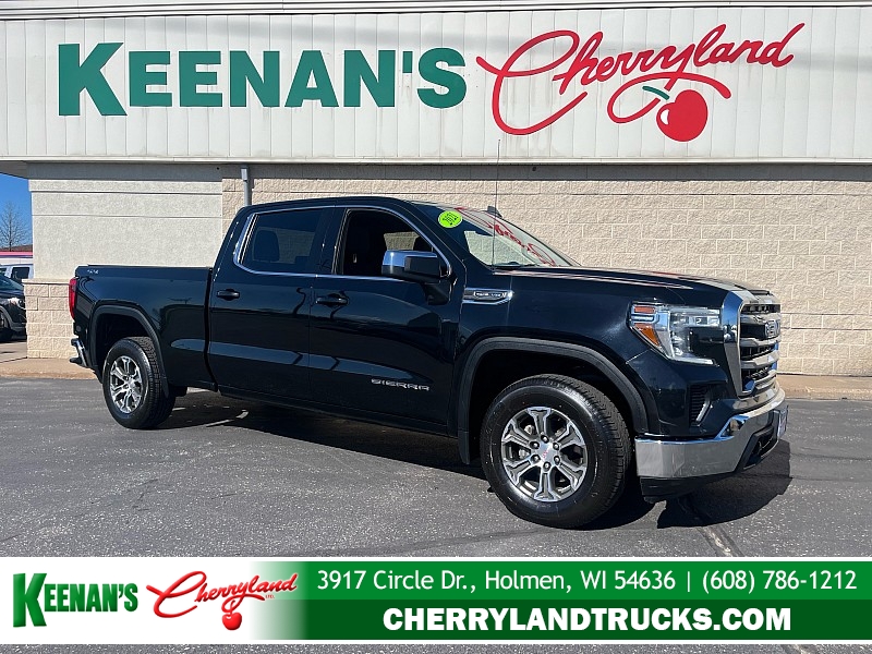 Used 2021  GMC Sierra 1500 4WD Crew Cab 157" SLE at Keenan's Cherryland near Holmen&comma; WI