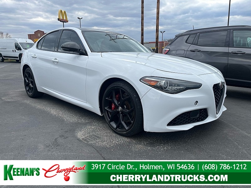 Used 2020  Alfa Romeo Giulia 4d Sedan AWD at Keenan's Cherryland near Holmen&comma; WI