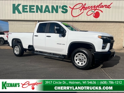Used 2020 Chevrolet Silverado 3500 4WD Double Cab Work Truck SRW Dsl at Keenan's Cherryland near Holmen, WI