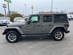 Used 2020  Jeep Wrangler Unlimited 4d SUV 4WD Sahara at Keenan's Cherryland near Holmen&comma; WI
