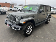 Used 2020  Jeep Wrangler Unlimited 4d SUV 4WD Sahara at Keenan's Cherryland near Holmen&comma; WI