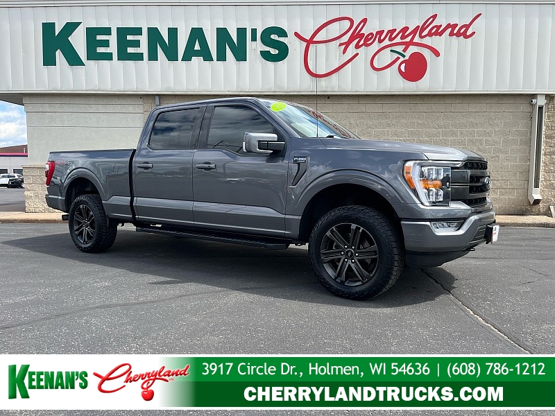 Used 2021  Ford F-150 4WD LARIAT SuperCrew 6&period;5' Box at Keenan's Cherryland near Holmen&comma; WI