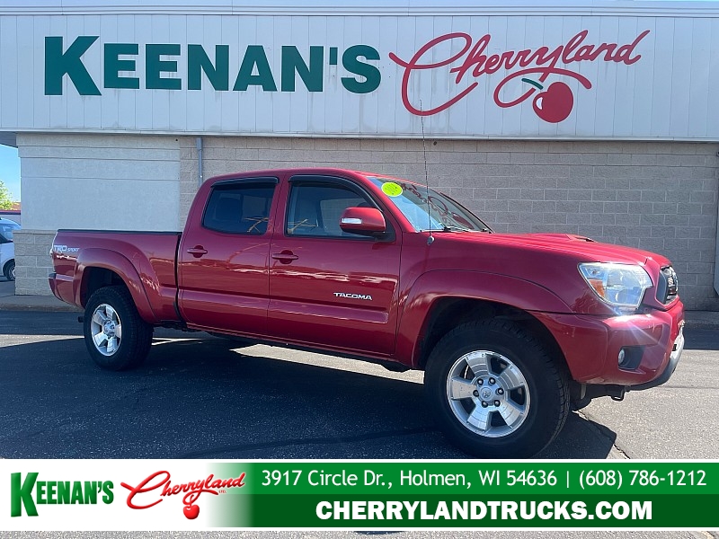 Used 2014  Toyota Tacoma 4WD Double Cab Long Bed at Keenan's Cherryland near Holmen&comma; WI