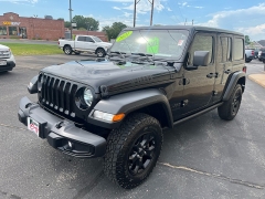 Used 2021  Jeep Wrangler Unlimited Willys 4x4 at Keenan's Cherryland near Holmen&comma; WI