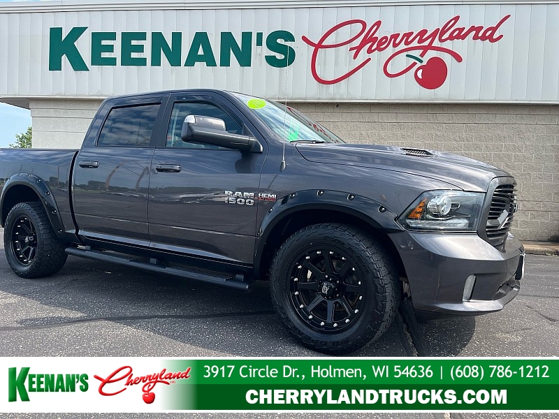 Used 2018  Ram 1500 4WD Crew Cab Sport at Keenan's Cherryland near Holmen&comma; WI