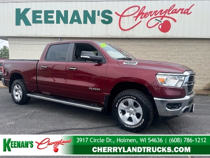 Used 2020 Ram 1500 4WD Crew Cab Big Horn Longbed at Keenan's Cherryland near Holmen, WI