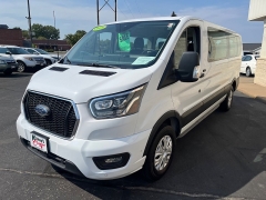 Used 2023 Ford Transit Passenger Wagon T-350 148" Low Roof XLT RWD at Keenan's Cherryland near Holmen, WI