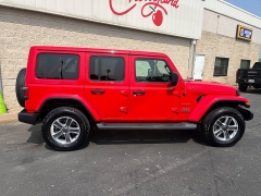 Used 2021 Jeep Wrangler Unlimited Sahara 4x4 at Keenan's Cherryland near Holmen, WI