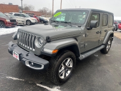 Used 2020  Jeep Wrangler Unlimited 4d SUV 4WD Sahara at Keenan's Cherryland near Holmen&comma; WI