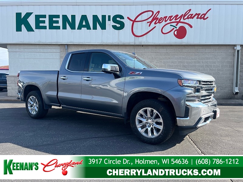 Used 2020  Chevrolet Silverado 1500 4WD Double Cab LTZ at Keenan's Cherryland near Holmen&comma; WI