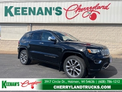  2018 Jeep Grand Cherokee 4d SUV 4WD Overland V6 at Keenan's Cherryland near Holmen&comma; WI