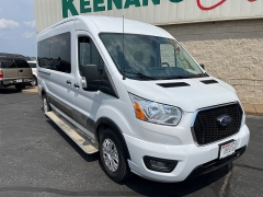 Used 2021 Ford Transit Passenger Wagon T-350 148" Med Roof XLT RWD at Keenan's Cherryland near Holmen, WI