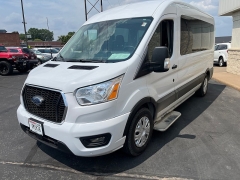 Used 2021 Ford Transit Passenger Wagon T-350 148" Med Roof XLT RWD at Keenan's Cherryland near Holmen, WI