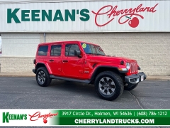  2018 Jeep Wrangler Unlimited 4d SUV 4WD Sahara at Keenan's Cherryland near Holmen&comma; WI