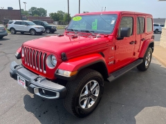 Used 2021 Jeep Wrangler Unlimited Sahara 4x4 at Keenan's Cherryland near Holmen, WI